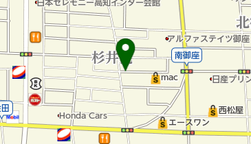 中央タイヤ(株)の地図画像