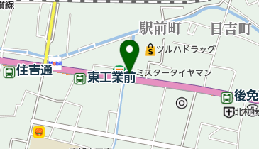 ミスタータイヤマン 南国店の地図画像