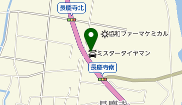 ミスタータイヤマン 高岡長慶寺店の地図画像