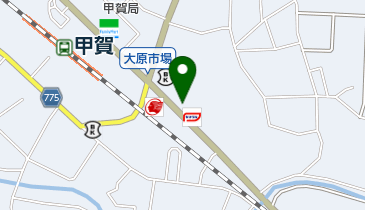 甲賀タイヤ商会の地図画像