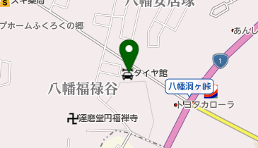 ミスタータイヤマン マサヤス八幡の地図画像