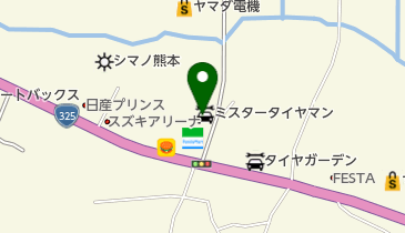 ミスタータイヤマン 山鹿の地図画像