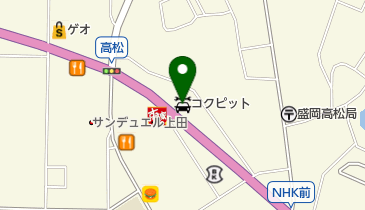 コクピットモリオカの地図画像