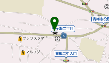 コクピット青梅の地図画像