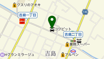 コクピット魚津の地図画像