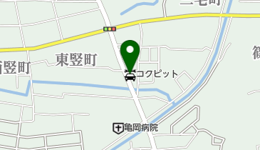 コクピット亀岡の地図画像