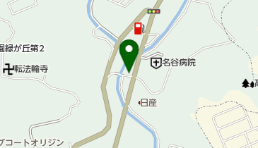 コクピット名谷の地図画像