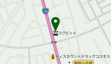 コクピット910の地図画像