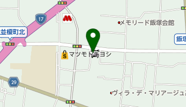 タイヤ館 高崎の地図画像