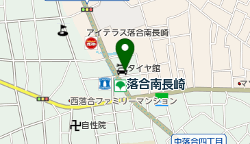 タイヤ館 目白の地図画像