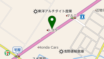 タイヤ館栗東の地図画像