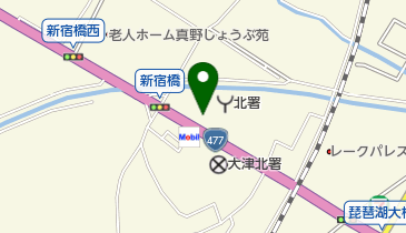 タイヤ館堅田の地図画像