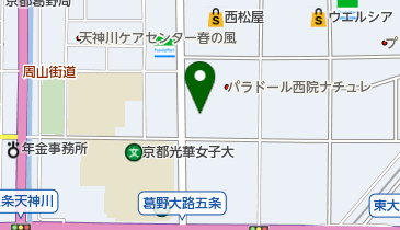 タイヤ館ウメモトの地図画像