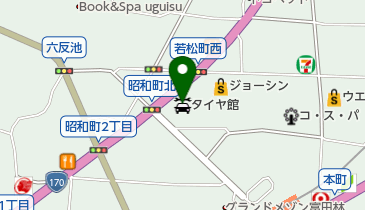 タイヤ館富田林の地図画像