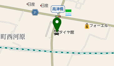 タイヤ館西神戸の地図画像