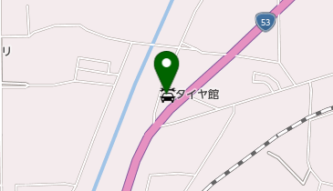 タイヤ館津山の地図画像