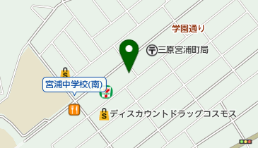 タイヤ館三原の地図画像