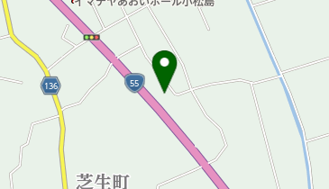 タイヤ館小松島の地図画像