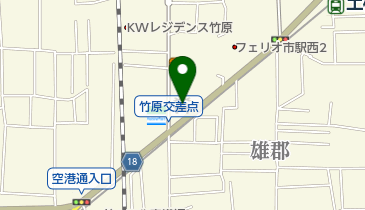 タイヤ館松山の地図画像