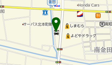 タイヤ館高知の地図画像