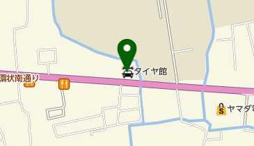 タイヤ館佐賀の地図画像