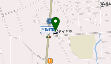 タイヤ館鳥栖の地図画像