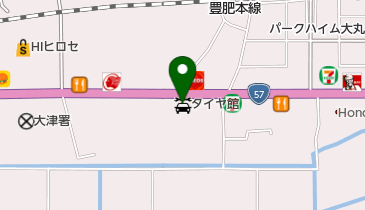 タイヤ館みなもと大津店の地図画像