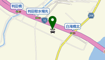 タイヤ館戸次の地図画像