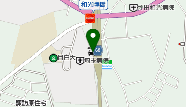 コクピット和光の地図画像