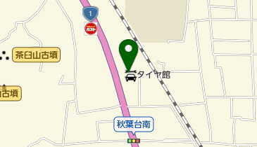 タイヤ館大津の地図画像