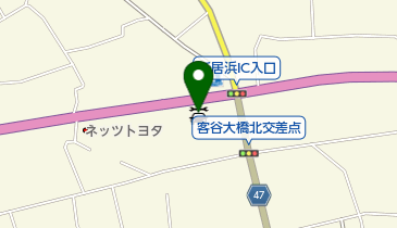 タイヤ館新居浜の地図画像