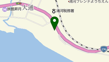 浦河タイヤの地図画像