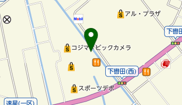 タイヤ館ファボーレ富山の地図画像