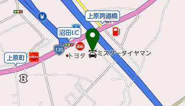 ミスタータイヤマン 沼田インター店の地図画像