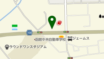 ブリヂストンタイヤセンター函館店 トラックセンター西桔梗の地図画像