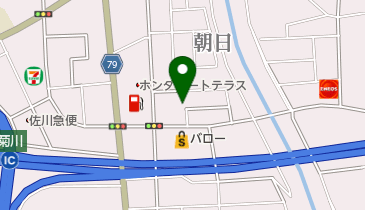 (有)菊川平和商会の地図画像