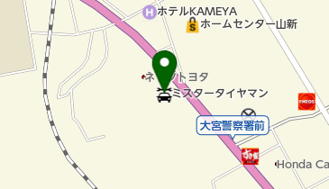 ミスタータイヤマン 大宮店の地図画像