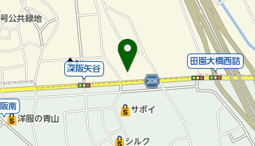 タイヤ館 泉北ニュータウンの地図画像