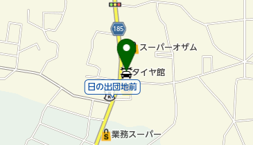 タイヤ館あきる野の地図画像