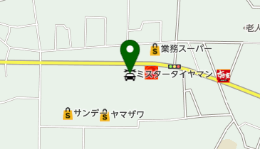 ミスタータイヤマン 赤湯店の地図画像