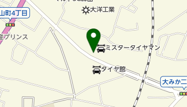 ミスタータイヤマン 日立店の地図画像