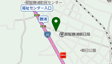 勝浦タイヤ商会の地図画像