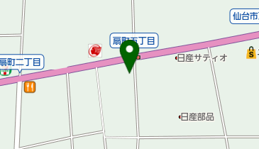 (株)仙台タイヤの地図画像