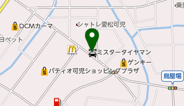 ミスタータイヤマン 可児の地図画像