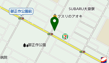 高崎タイヤセンター大泉店の地図画像