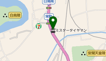 ミスタータイヤマン 古市の地図画像