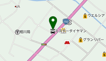 ミスタータイヤマン 黒川大井川店の地図画像