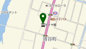 タイヤ館倉吉の地図画像