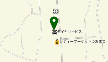 タイヤサービス三和店の地図画像