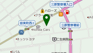 ミスタータイヤマン 三原の地図画像